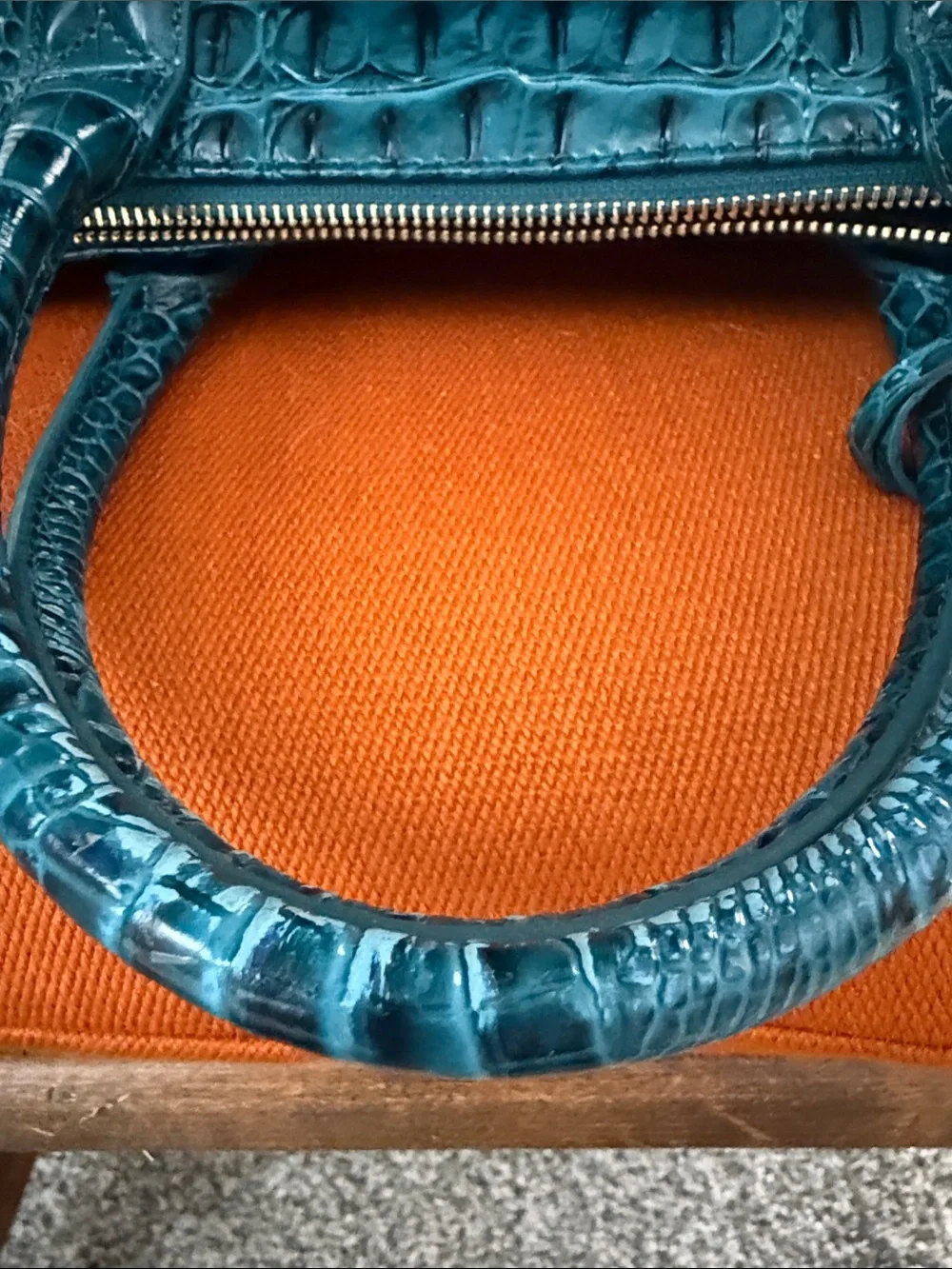 Brahmin Caroline in blue/teal